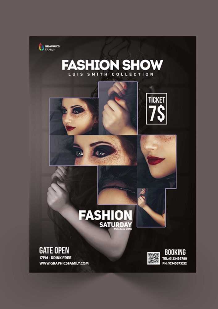 Free Fashion Flyer Design Template