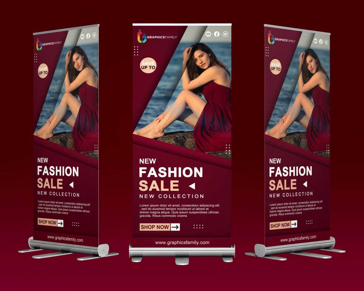Free Fashion Roll Up Design Template