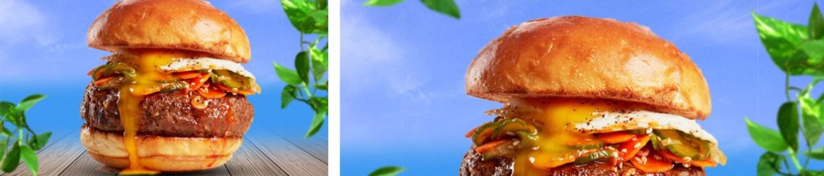 FREE Fast-Food Burger Advertising PSD Poster Design