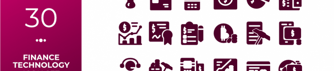 Free Finance Technology Icon Set