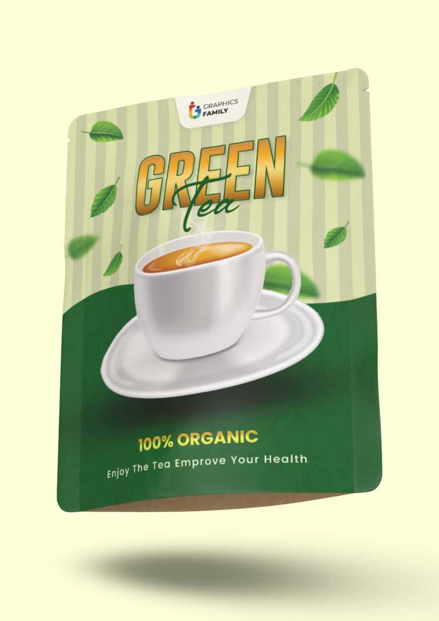 Free Food Package Design Template psd