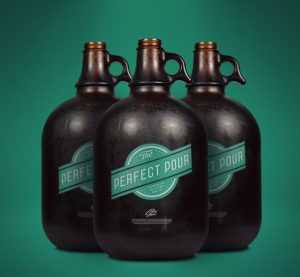 Free Gallon Growler Mock-up