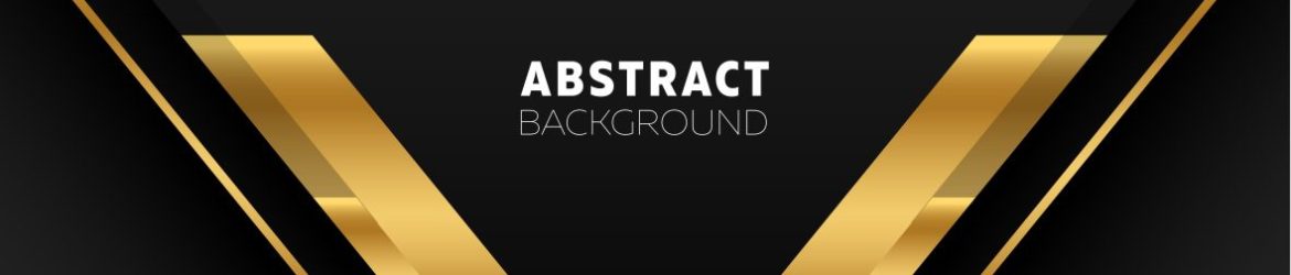 Free Golden and Black Abstract Background Vector