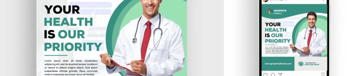 Free Health Instagram Post Design Template