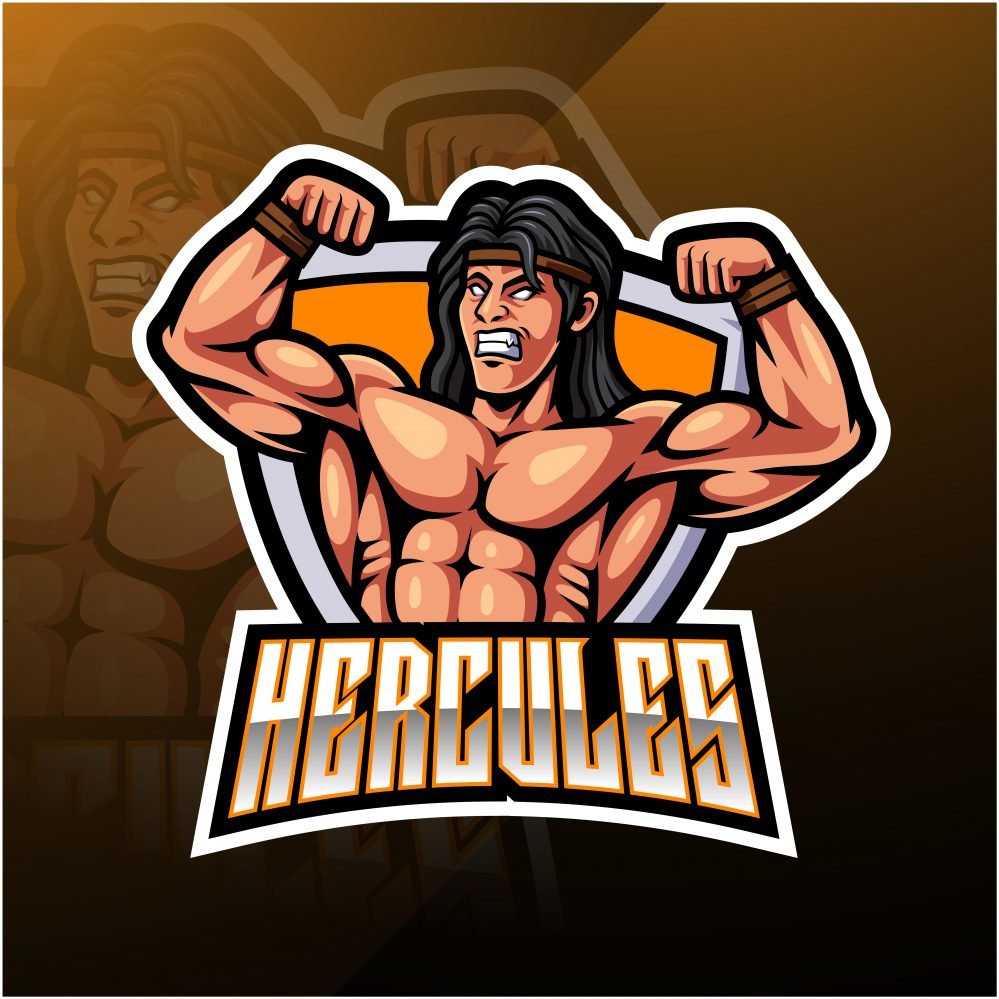 Free Hercules Mascot Logo