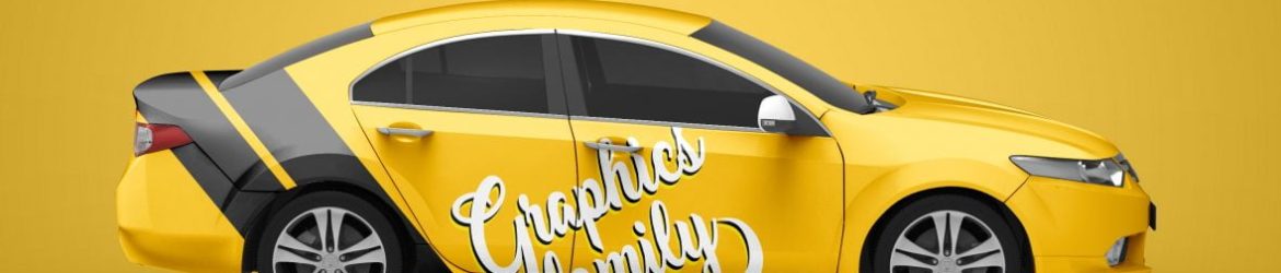 Free Honda Accord Mockup