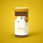 Free Honey Jar Mockup - Download Grátis Free Honey Jar Mockup