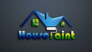 Free House Painting Logo Vector