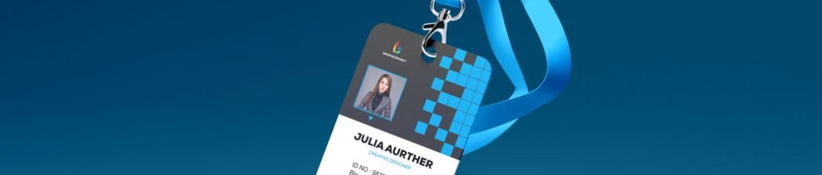 Free Id Card Mockup Template