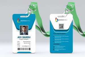 Free Identification Card Design Template