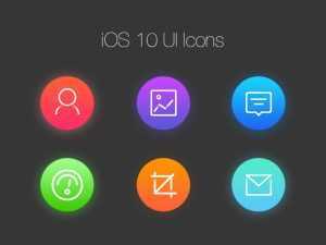 Free iOS UI icons