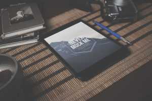 Free iPad PSD Mockup