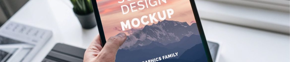 Free iPad Screen Design Mockup