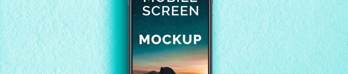 Free iPhone screen design Mockup