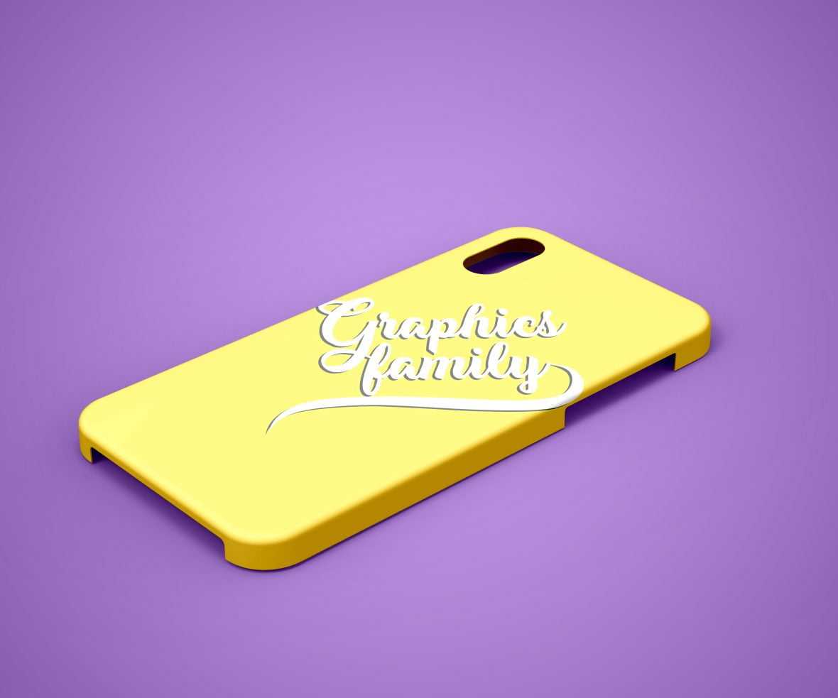Free iPhone X Cover Mockup