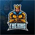Free King Mascot Logo
