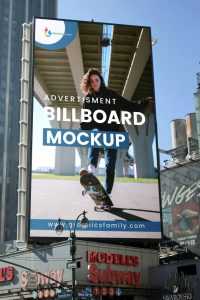 Free Large Billboard Mockup