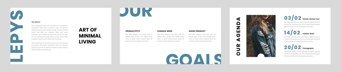 Free Lepys Editable Business Presentation PowerPoint Template