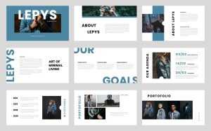 Free Lepys Editable Business Presentation PowerPoint Template