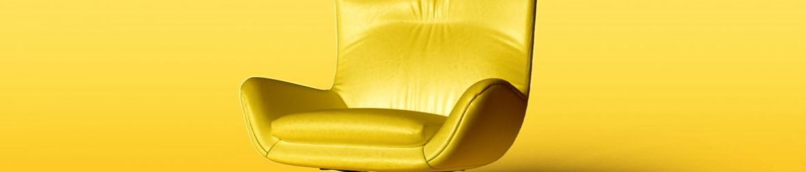 Free Luxury CEO Leather Office Chair Mockup
