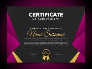 Free Luxury Certificate Template of Appreciation