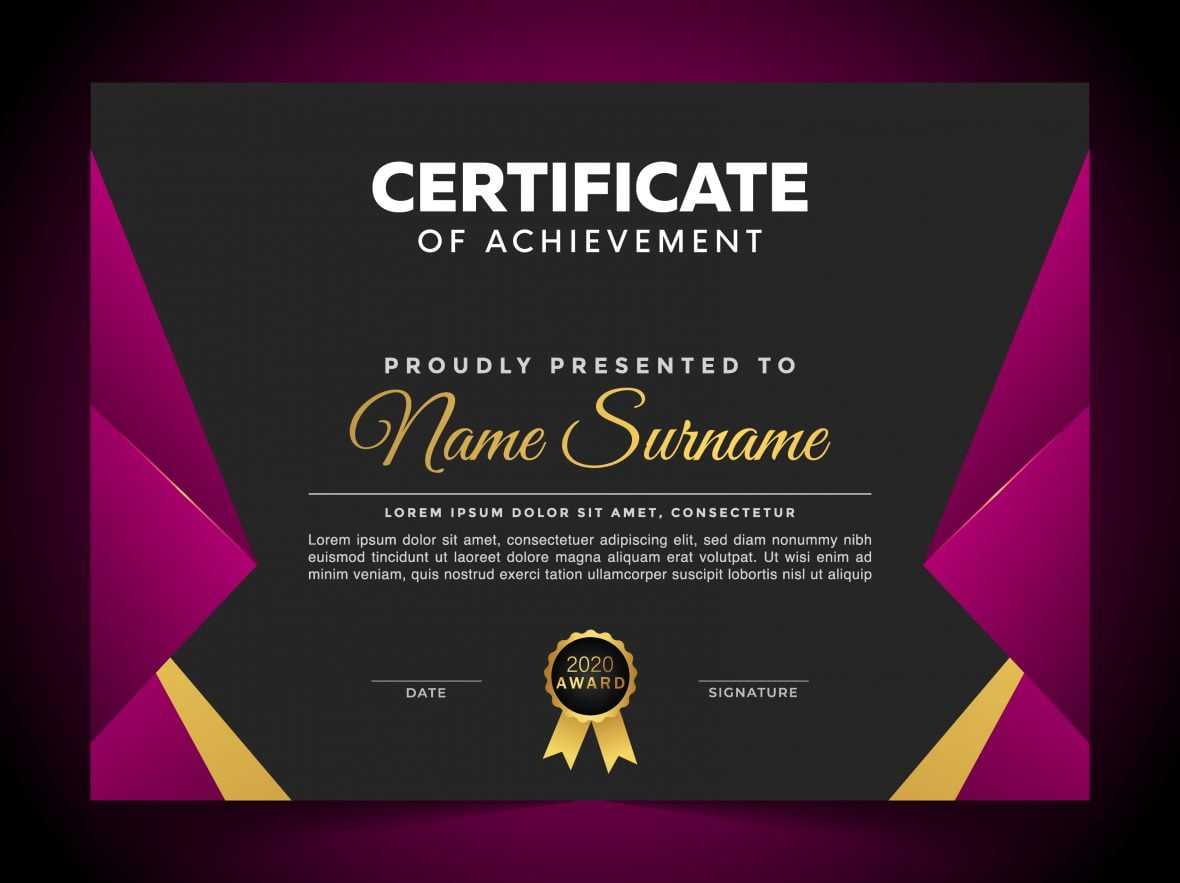 Free Luxury Certificate Template of Appreciation