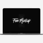 Free MacBook PSD Mockup