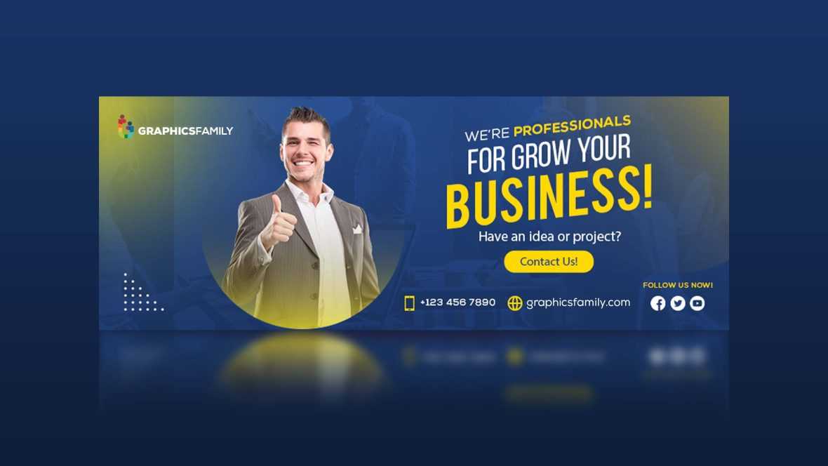 Free Marketing Agency Web Banner Design Template