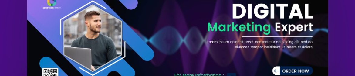 Free marketing Facebook cover and page banner template