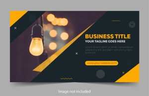 Free Modern Business Web Banner Template