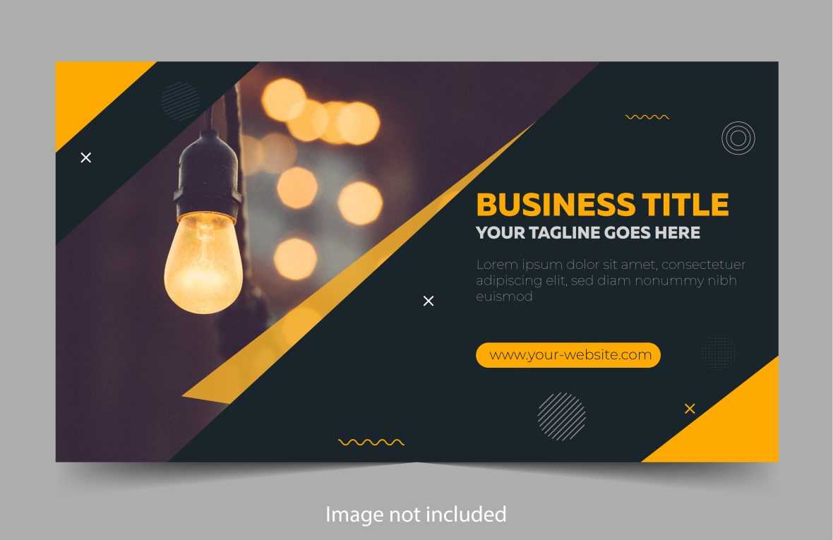 Free Modern Business Web Banner Template