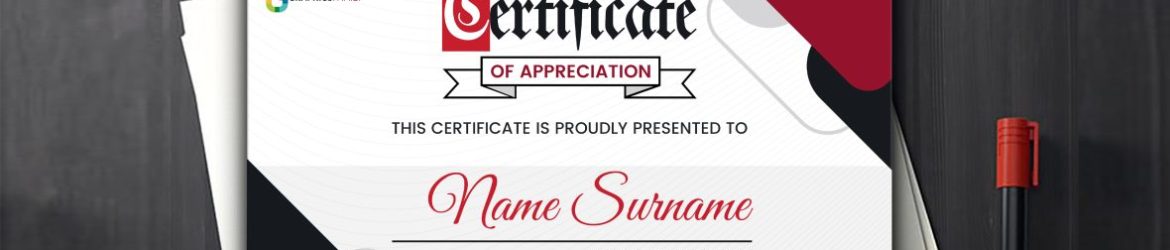 Free Modern Elegant Certificate Template