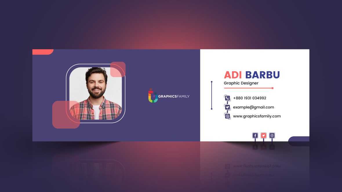 Free Modern Email Signature Template