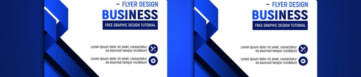 Free Modern Flyer Design Cover Template PSD