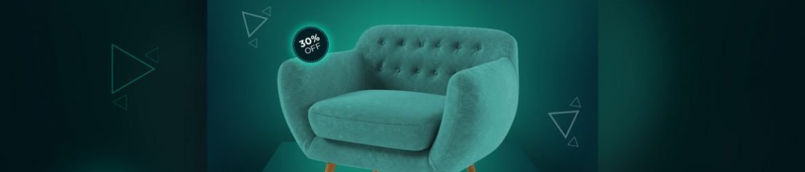 Free Modern Furniture Social Media Post Design Template