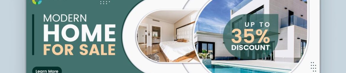 Free Modern Real Estate Facebook Cover Template