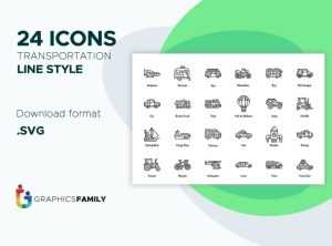 Free Modern Social Media Icon Set in Flat Design