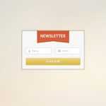 Free Newsletter Form Psd - Free PSD Download Free Newsletter Form Psd