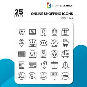 Free Online Shopping icons