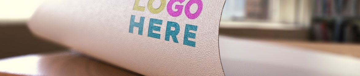 Free Paper Pressed Logo Mockup