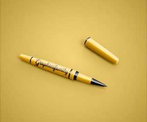 Free Pen Photoshop Mockup