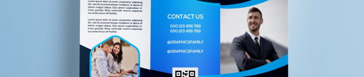 Free Photoshop Business Trifold Brochure Design Template