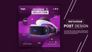 Free Photoshop Creative Instagram Post Design Template