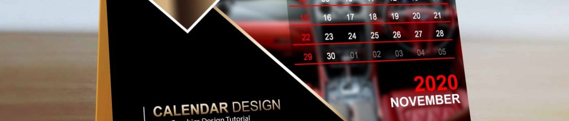 Free Photoshop Modern Calendar Design