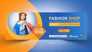 Free Photoshop Online Shopping Ad Banner