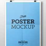 Free Poster Mockup PSD