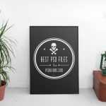 Free Poster PSD Mockup
