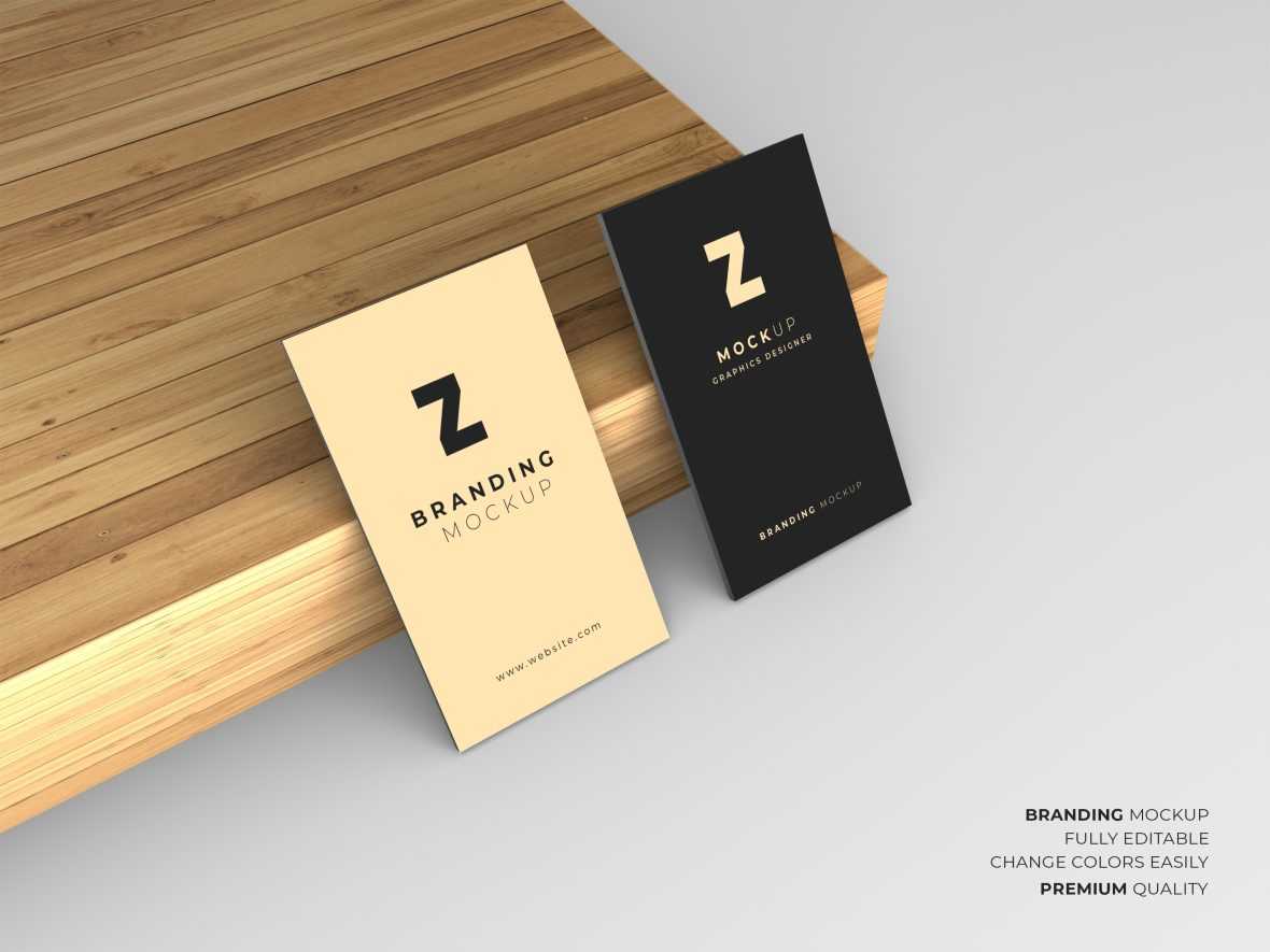 Free Professional Business Card Mockup PSD