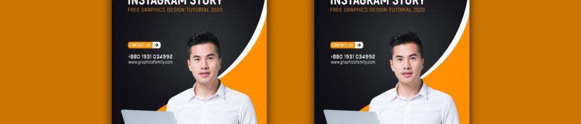 Free Professional Business Instagram Story Post PSD Template