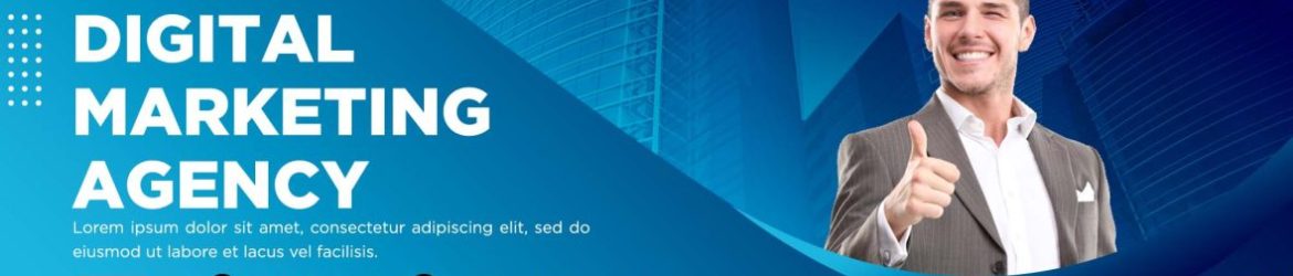 Free Professional Digital Marketing Agency Facebook Cover Design Template